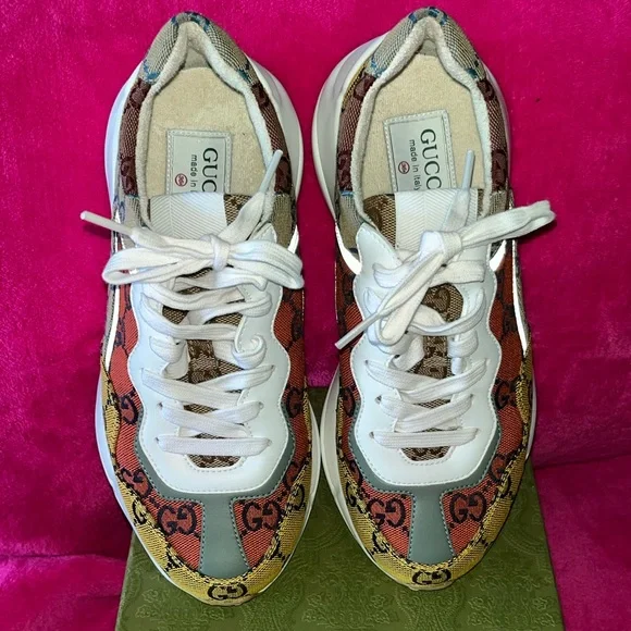 Gucci rhyton deals orange